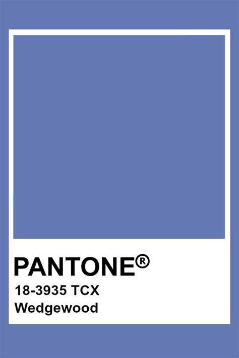 Pantone Wedgewood | Pantone color, Pantone colour palettes, Pantone blue