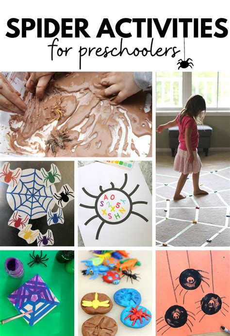 Spider Activities For Preschoolers - No Time For Flash Cards