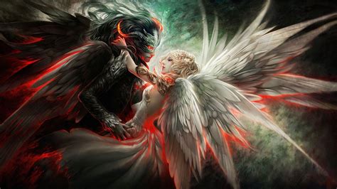 Angel and Demon Love Wallpapers - Top Free Angel and Demon Love ...