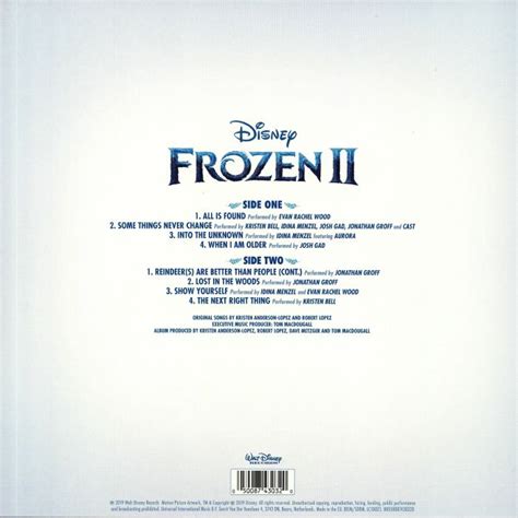 VARIOUS - Frozen 2 (Soundtrack) - Vinyl (heavyweight vinyl LP + insert) | eBay