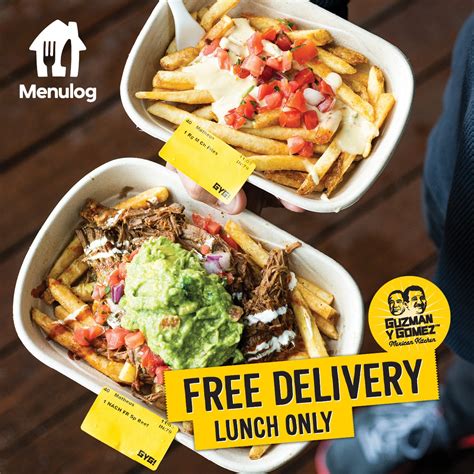 DEAL: Guzman Y Gomez - Free Delivery Between 10am-4pm via Menulog (until 4 September 2022 ...