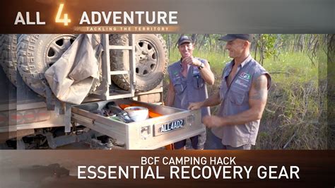 Essential Recovery Gear: BCF Camping Hacks All 4 Adventure TV - YouTube