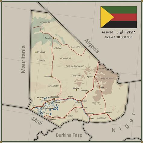 Map of Azawad by Pshenkowski on DeviantArt in 2022 | Map, Historical ...