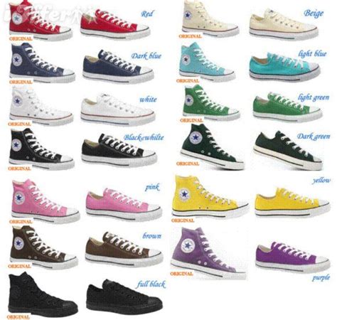 The best of both worlds for every color! | Converse | Pinterest ...