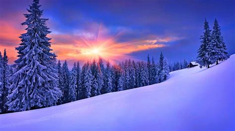 Winter Nature Wallpapers - Top Free Winter Nature Backgrounds - WallpaperAccess | Landscape ...