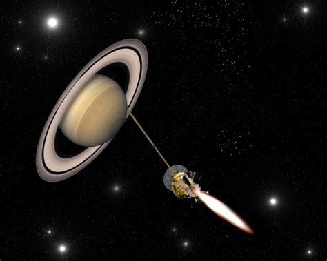 Space in Images - 2004 - 06 - Artist's impression of Cassini-Huygens ...