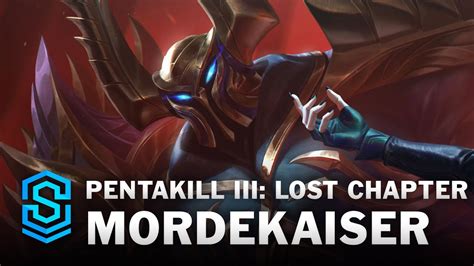 LoL skin Pentakill III: Lost Chapter Mordekaiser / League of Legends Skins & Chromas / video ...