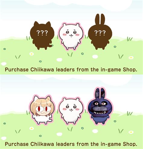 my prediction for chiikawa leaders : r/Shadowverse