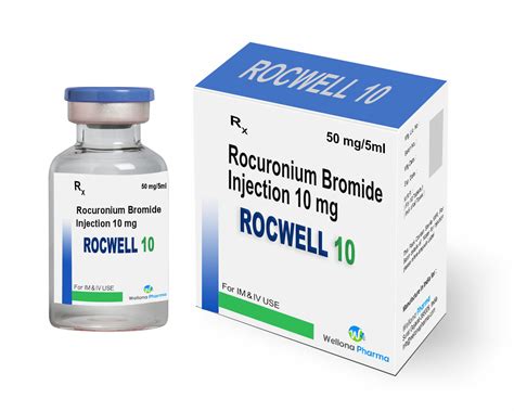 Rocuronium Bromide Injection Manufacturer & Supplier India | Buy Online