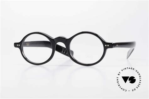 Glasses Lunor A52 Oval Eyeglasses Black Acetate