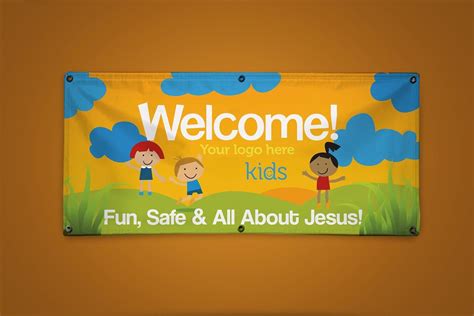 Kids Church Banners | Church banners, Kids church, Banner