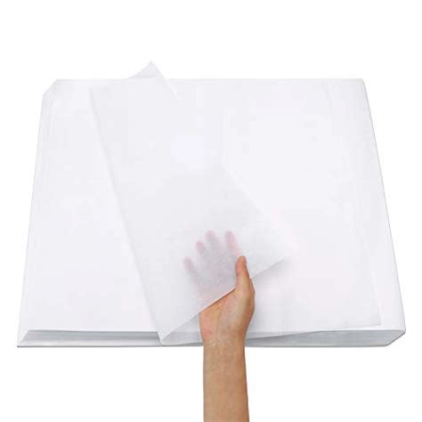 17GSM Blank White Tissue Wrapping Paper for Clothing Packing - White ...