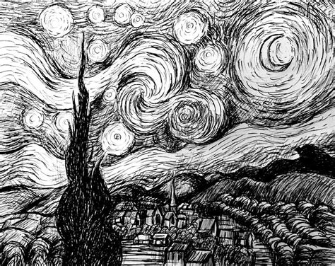 How To Draw Van Gogh Starry Night | ubicaciondepersonas.cdmx.gob.mx