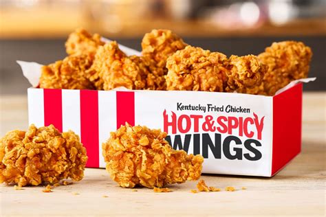 KFC Launching Hot and Spicy Wings in the US