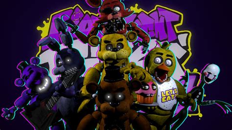 VS. FNAF 1 - FNF Mods