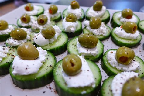 The Clumsy Cook: GF Cucumber Canape