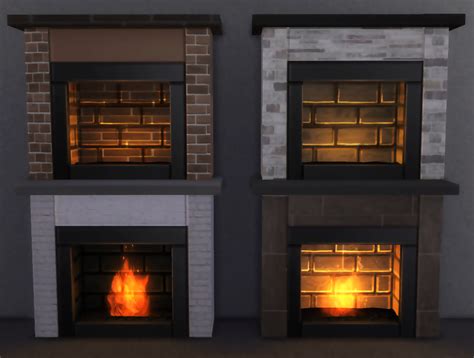 Pihe89 — The Sims 4 - Modern Fireplace Download