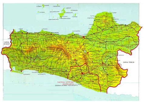 56 Images for : Jawa Tengahusa Map With States And Capitals And Cities - Kodeposid