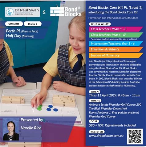 (Perth) (Face-to-Face) Bond Blocks CORE: Level 1 PL: Introducing the ...