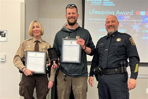 Laramie County Sheriff's Deputy Recognized With Lifesaving Award