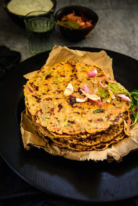 Masala Jowar Roti Recipe - Whiskaffair