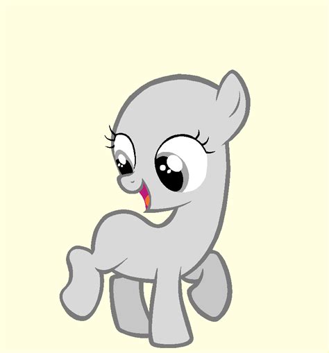 Filly Base 2 by Equine-Bases on DeviantArt | My little pony pictures, Art base, Mlp base