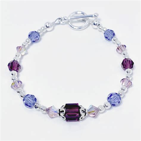 Amethyst Crystal Bracelet (CB05) - Delicate Designs