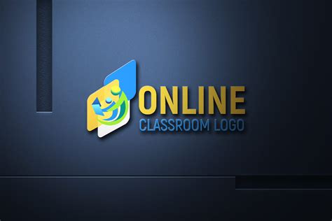 Free Online Class Logo Design Free PSD Template – GraphicsFamily
