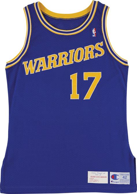 1990-91 Chris Mullin Golden State Warriors Game Worn Jersey