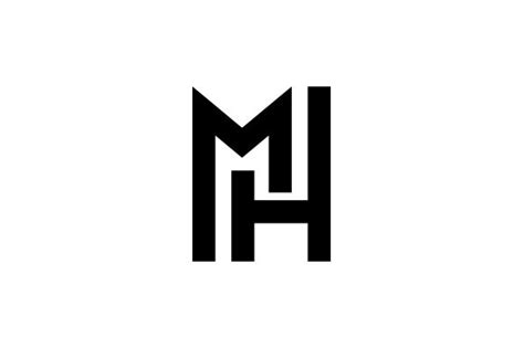 MH HM Logo Design Vector Graphic by xcoolee · Creative Fabrica