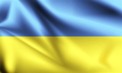 Ukraine 3d flag with folds 1229034 Vector Art at Vecteezy