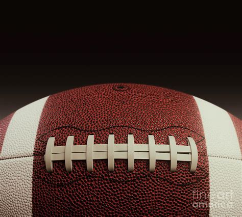 American Football Ball Digital Art by Allan Swart - Fine Art America