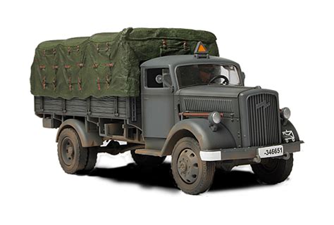 German 3 ton Cargo Truck - Forces of Valor 80038 - English