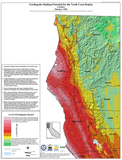 Earthquake California Index Map | Printable Maps