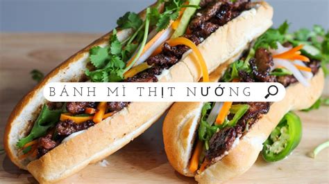 How to Make Vietnamese Grilled Pork Sandwich (Bánh Mì Thịt Nướng) - YouTube