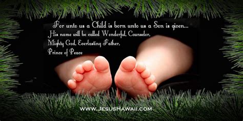 FOR UNTO US A CHILD IS BORN — Amazing Love