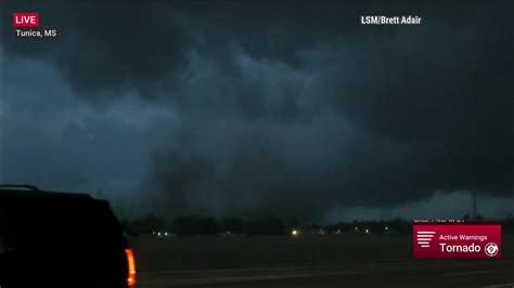 Tornado On The Ground In North Tunica, Mississippi - Videos from The Weather Channel