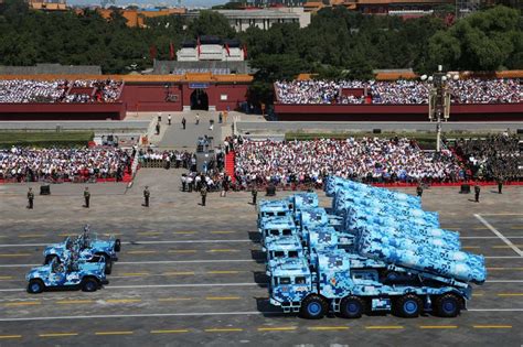 Photo from military parade in China