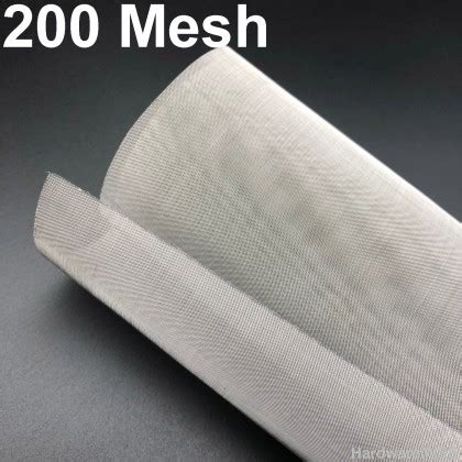 Stainless Steel Wire Mesh SS 304 Netting 200 mesh SS304 Fine Filter Cloth Filtration Woven Screen