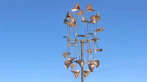 Galaxy Custom made Copper Kinetic Wind Sculpture by The Copper Works - YouTube