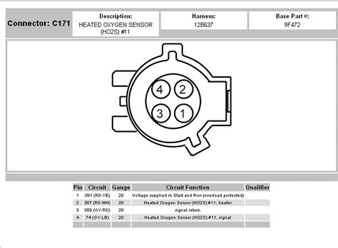 1996 Mustang O2 Sensor Wiring Diagram