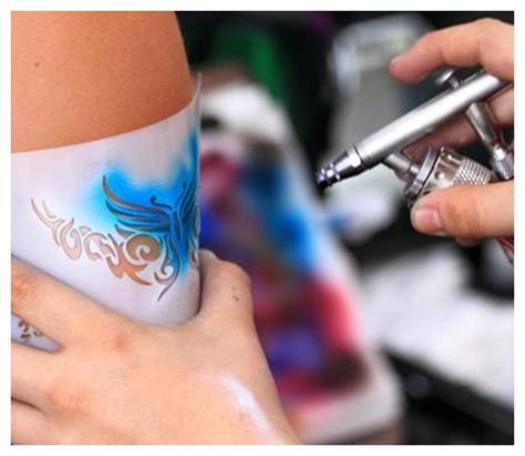 Airbrush Tattoo Rental - Fantasy World Entertainment