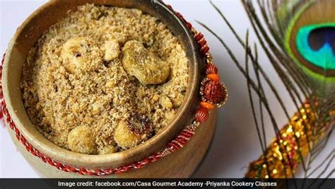 Panjiri Recipe by Niru Gupta - NDTV Food