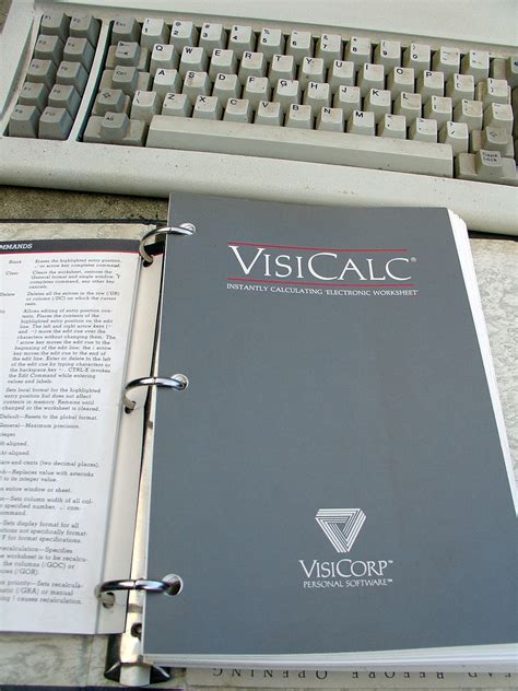 DigiBarn Software: VisiCalc for the IBM PC 5150