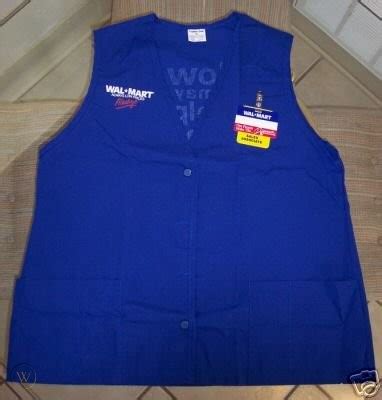 WALMART / WAL-MART EMPLOYEE VEST UNIFORM XL & NAMETAG | #25875700