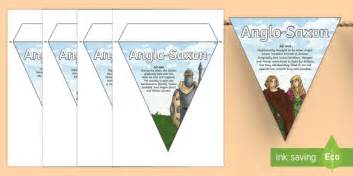 Anglo-Saxon Timeline Display Bunting - Viking Timeline Posters