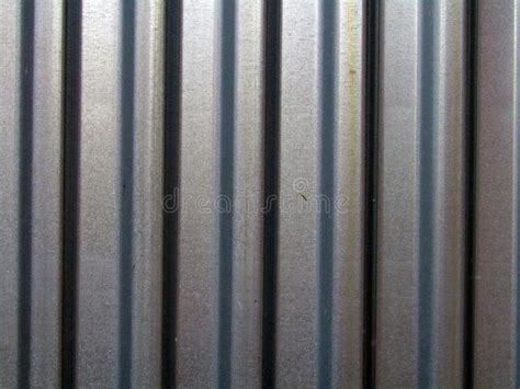 Corrugated Galvanized Sheet. Texture, Pattern. Stock Photo Stock Photo ...