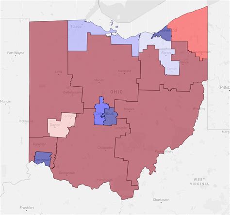 My favorite Ohio Congressional Map I made : r/DavesRedistricting