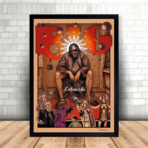 The Big Lebowski Movie Canvas Poster, Wall Art, Canvas Print, Room Decor, Home Decor,no Frame - Etsy