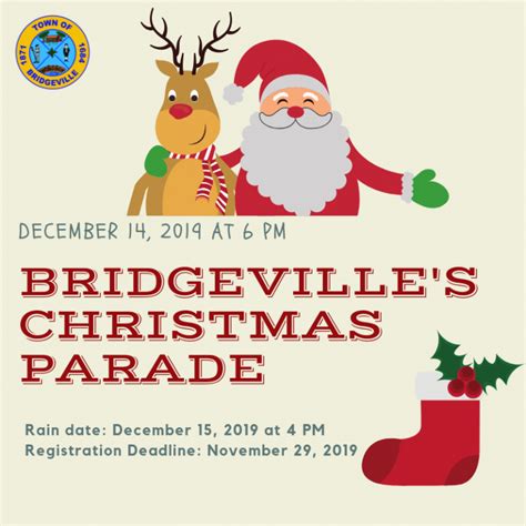 Bridgevilles Christmas Parade » Town of Bridgeville